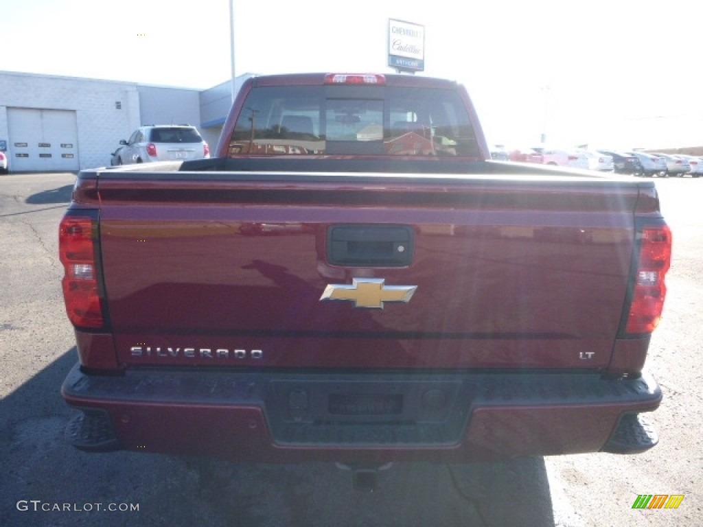 2017 Silverado 1500 LT Crew Cab 4x4 - Siren Red Tintcoat / Jet Black photo #7