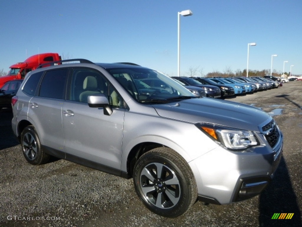 Ice Silver Metallic Subaru Forester