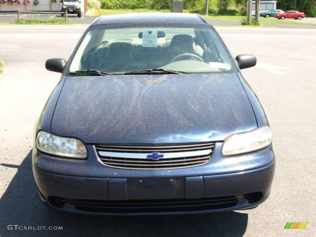 2000 Malibu Sedan - Navy Blue Metallic / Gray photo #3