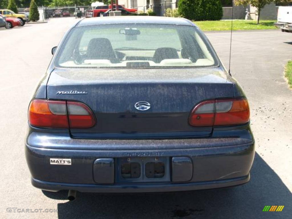 2000 Malibu Sedan - Navy Blue Metallic / Gray photo #5