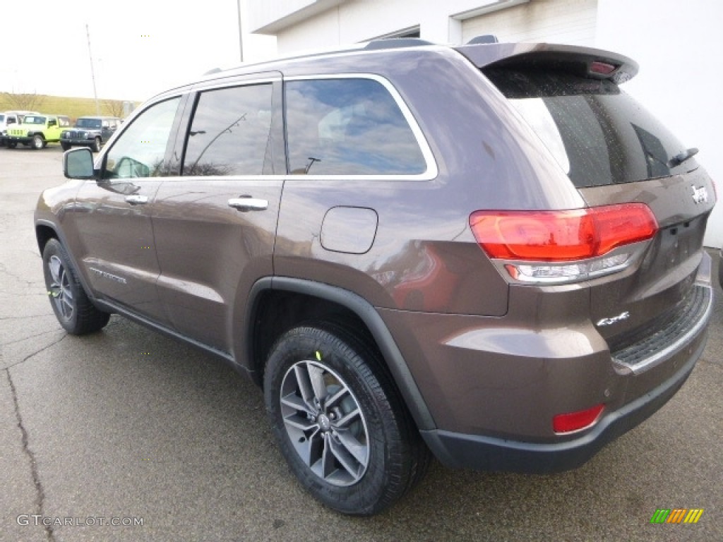 2017 Grand Cherokee Limited 4x4 - Walnut Brown Metallic / Black/Light Frost Beige photo #4