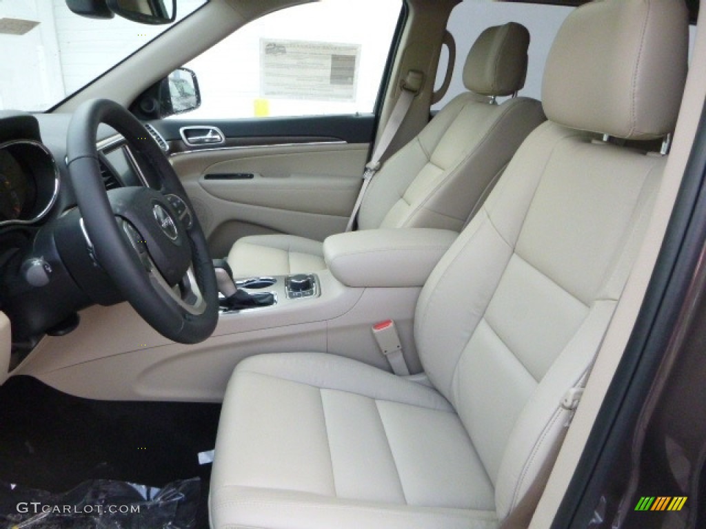 2017 Grand Cherokee Limited 4x4 - Walnut Brown Metallic / Black/Light Frost Beige photo #12