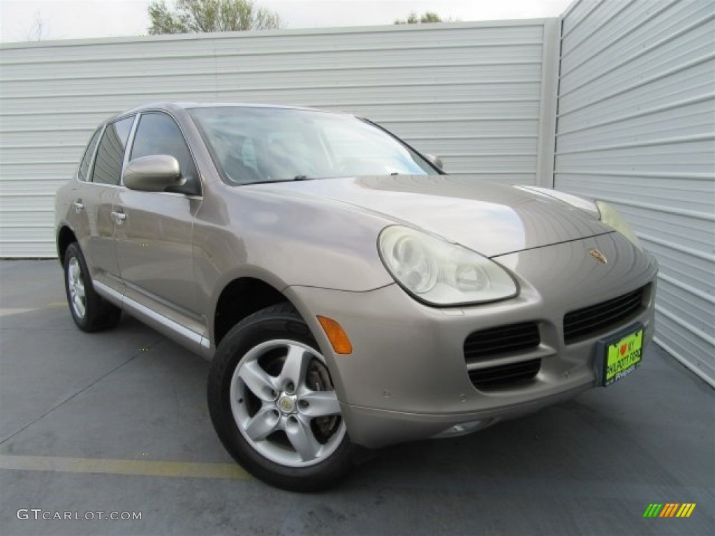 2005 Cayenne  - Prosecco Metallic / Black photo #1