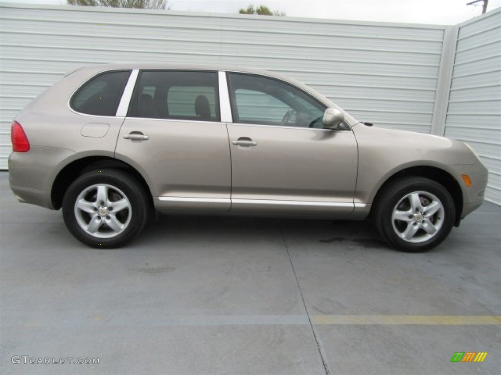 2005 Cayenne  - Prosecco Metallic / Black photo #4