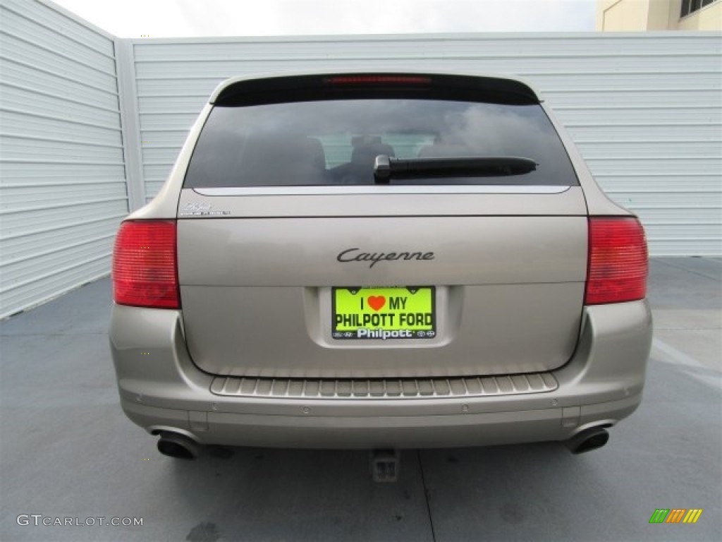 2005 Cayenne  - Prosecco Metallic / Black photo #8