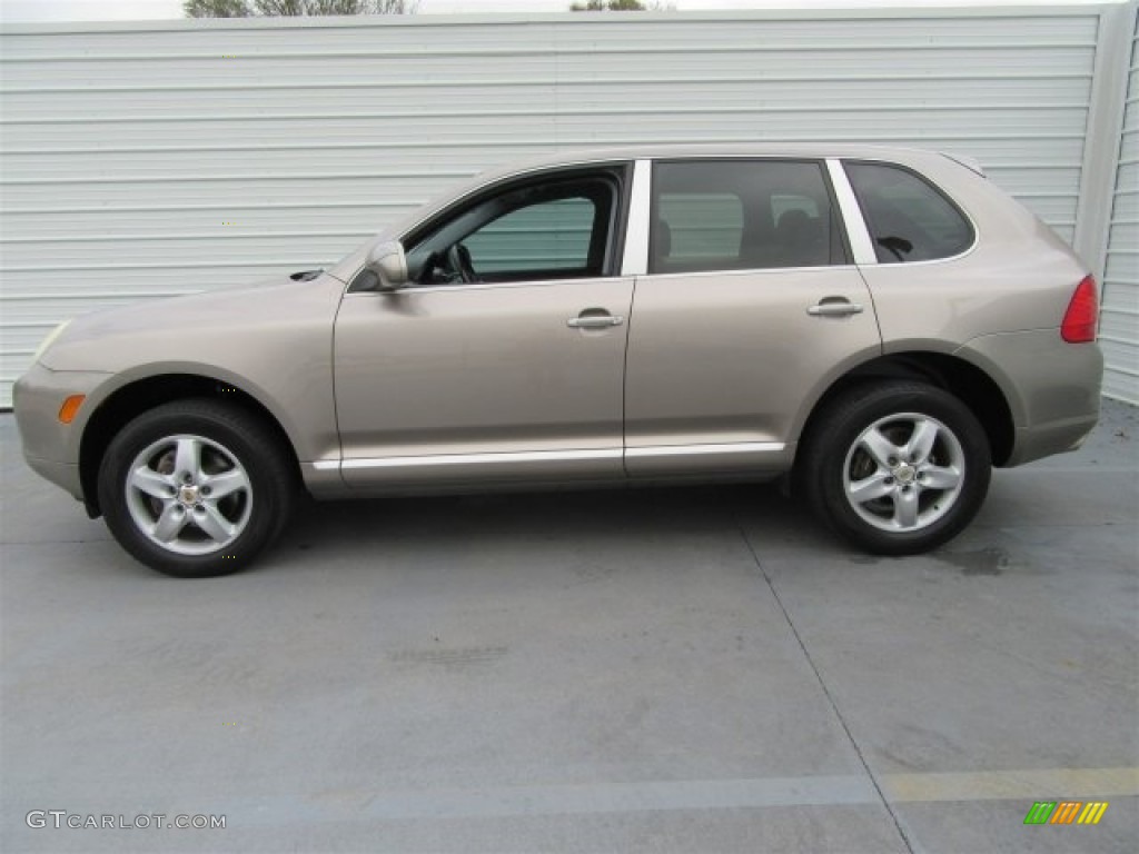 2005 Cayenne  - Prosecco Metallic / Black photo #11