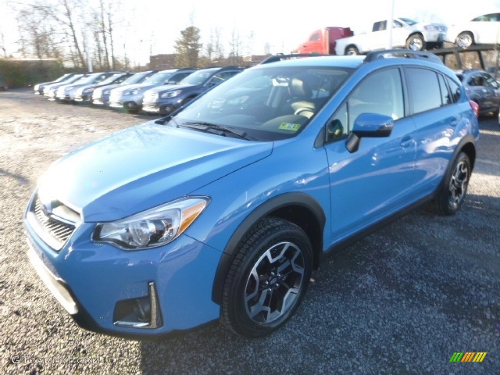 2017 Crosstrek 2.0i Limited - Hyper Blue / Black photo #10