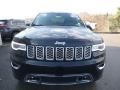 2017 Diamond Black Crystal Pearl Jeep Grand Cherokee Overland 4x4  photo #10