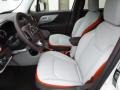 2017 Jeep Renegade Bark Brown/Ski Grey Interior Front Seat Photo