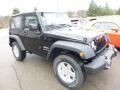 2017 Black Jeep Wrangler Sport 4x4  photo #7
