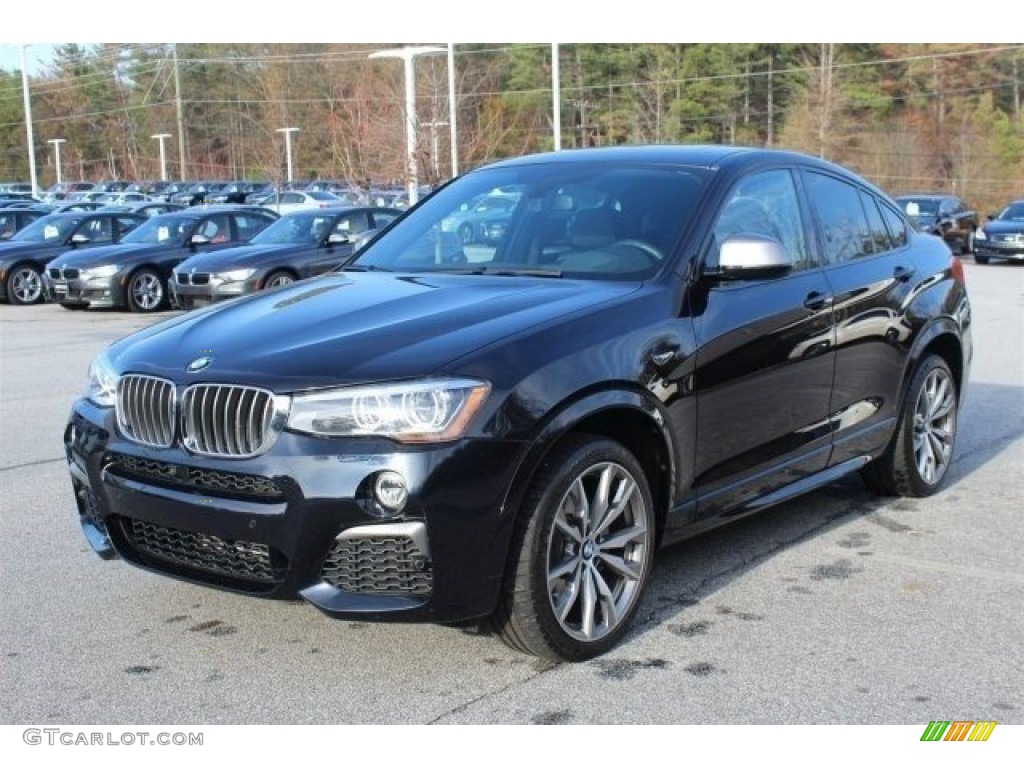 Jet Black 2017 BMW X4 M40i Exterior Photo #117817087
