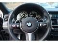 Black 2017 BMW X4 M40i Steering Wheel