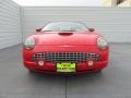 2002 Torch Red Ford Thunderbird Premium Roadster  photo #2