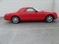 2002 Torch Red Ford Thunderbird Premium Roadster  photo #4