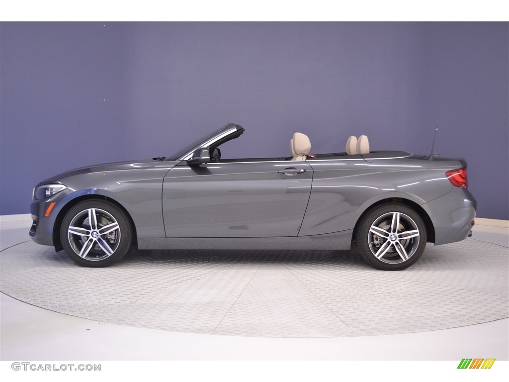 Mineral Grey Metallic 2017 BMW 2 Series 230i Convertible Exterior Photo #117817507