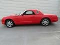 2002 Torch Red Ford Thunderbird Premium Roadster  photo #11