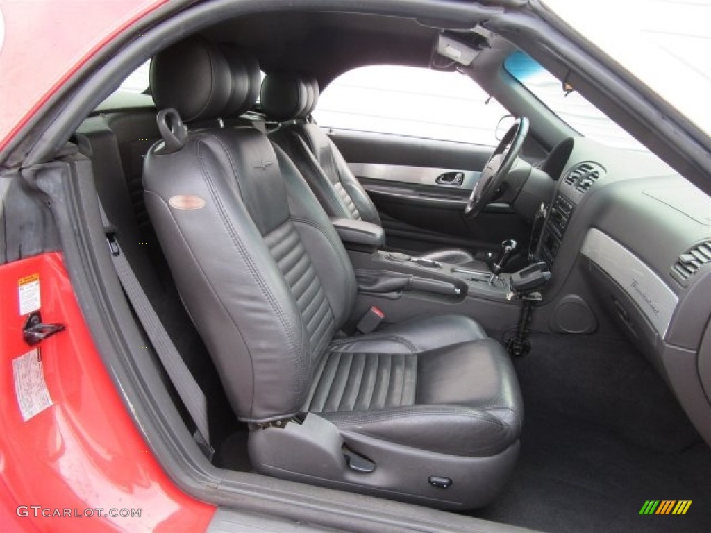 2002 Thunderbird Premium Roadster - Torch Red / Midnight Black photo #32