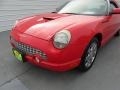 2002 Torch Red Ford Thunderbird Premium Roadster  photo #34