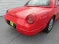 2002 Torch Red Ford Thunderbird Premium Roadster  photo #36