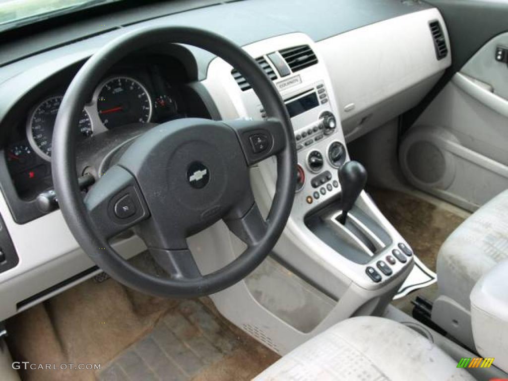 2005 Equinox LS AWD - Meander Green Metallic / Light Gray photo #8