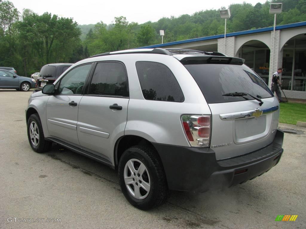 2005 Equinox LS AWD - Galaxy Silver Metallic / Light Gray photo #3