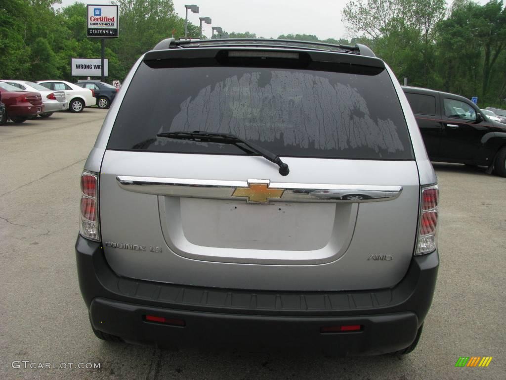 2005 Equinox LS AWD - Galaxy Silver Metallic / Light Gray photo #4