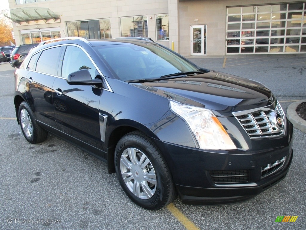 2014 SRX Luxury AWD - Sapphire Blue Metallic / Ebony/Ebony photo #7