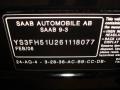 2006 Black Saab 9-3 Aero SportCombi Wagon  photo #28