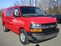 2017 Red Hot Chevrolet Express 2500 Cargo WT  photo #10