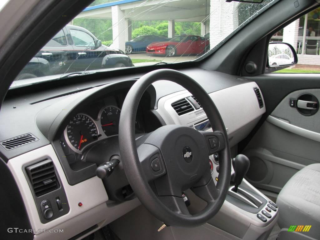 2005 Equinox LS AWD - Galaxy Silver Metallic / Light Gray photo #10