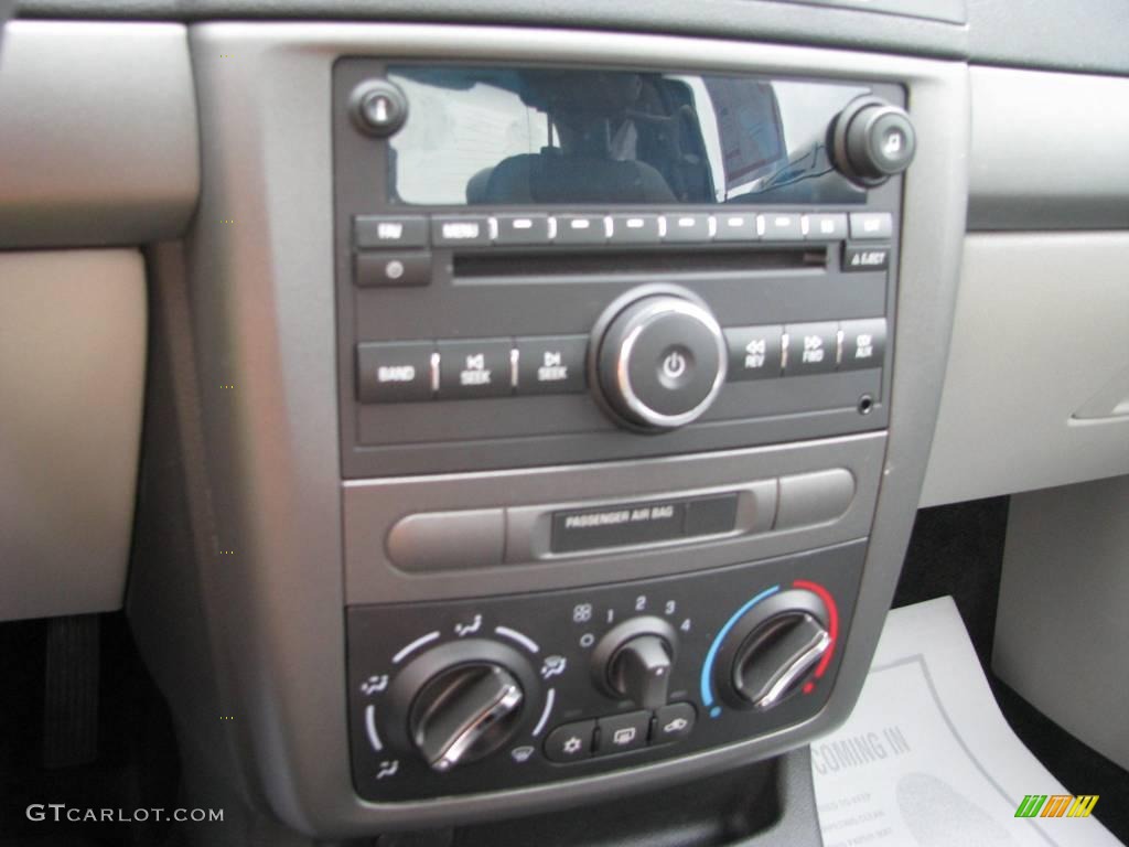 2007 Cobalt LS Coupe - Black / Gray photo #12