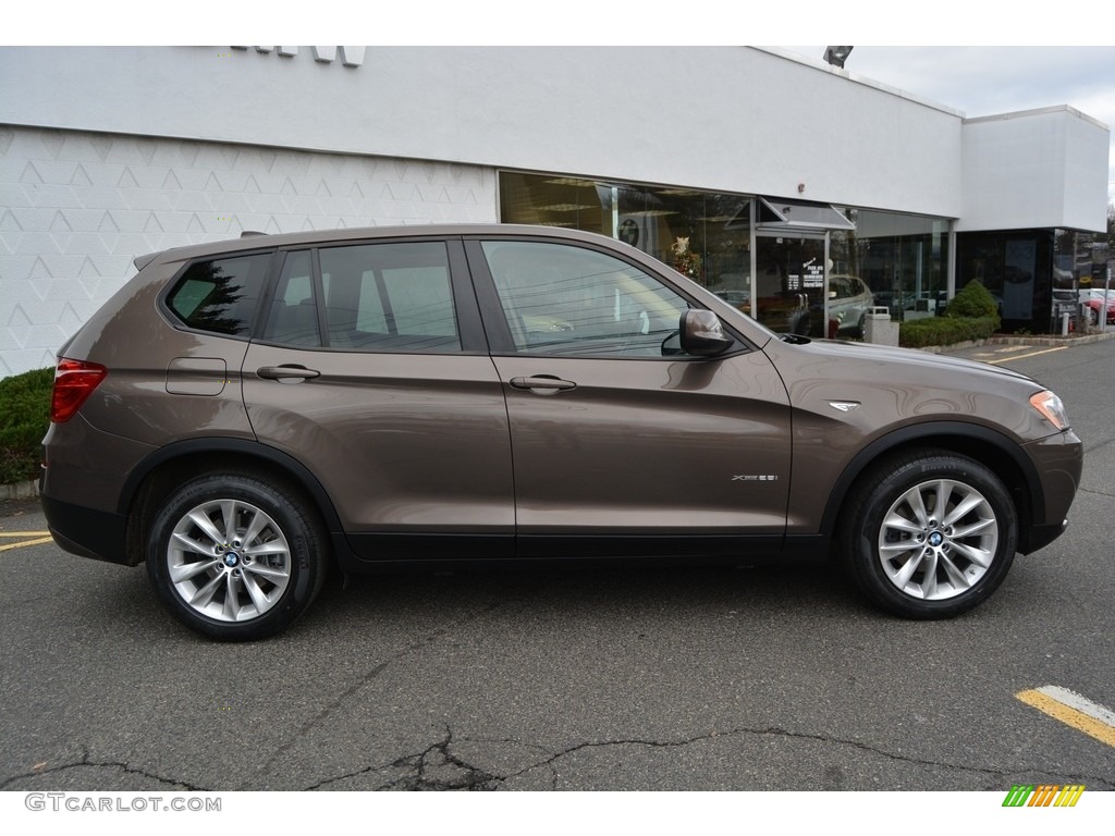 2014 X3 xDrive28i - Sparkling Bronze Metallic / Sand Beige photo #2