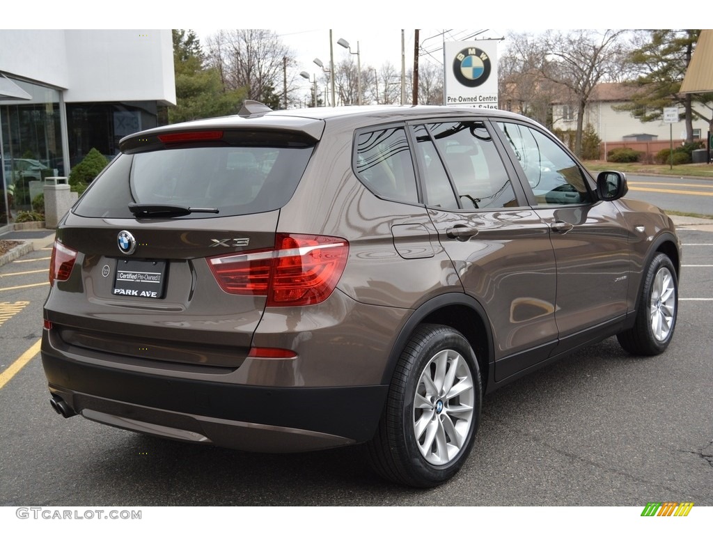 2014 X3 xDrive28i - Sparkling Bronze Metallic / Sand Beige photo #3
