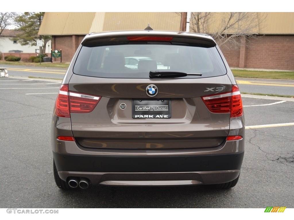 2014 X3 xDrive28i - Sparkling Bronze Metallic / Sand Beige photo #4