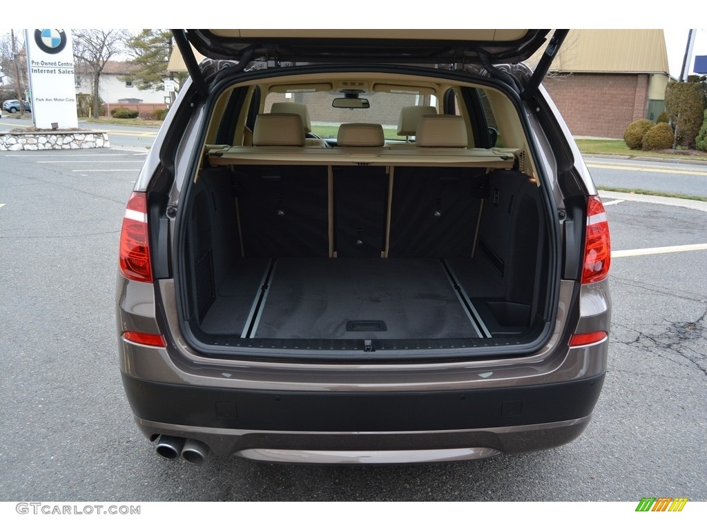 2014 X3 xDrive28i - Sparkling Bronze Metallic / Sand Beige photo #22