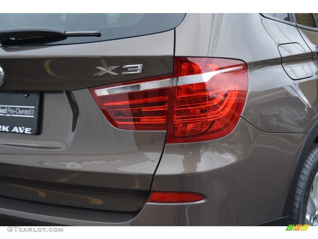 2014 X3 xDrive28i - Sparkling Bronze Metallic / Sand Beige photo #23