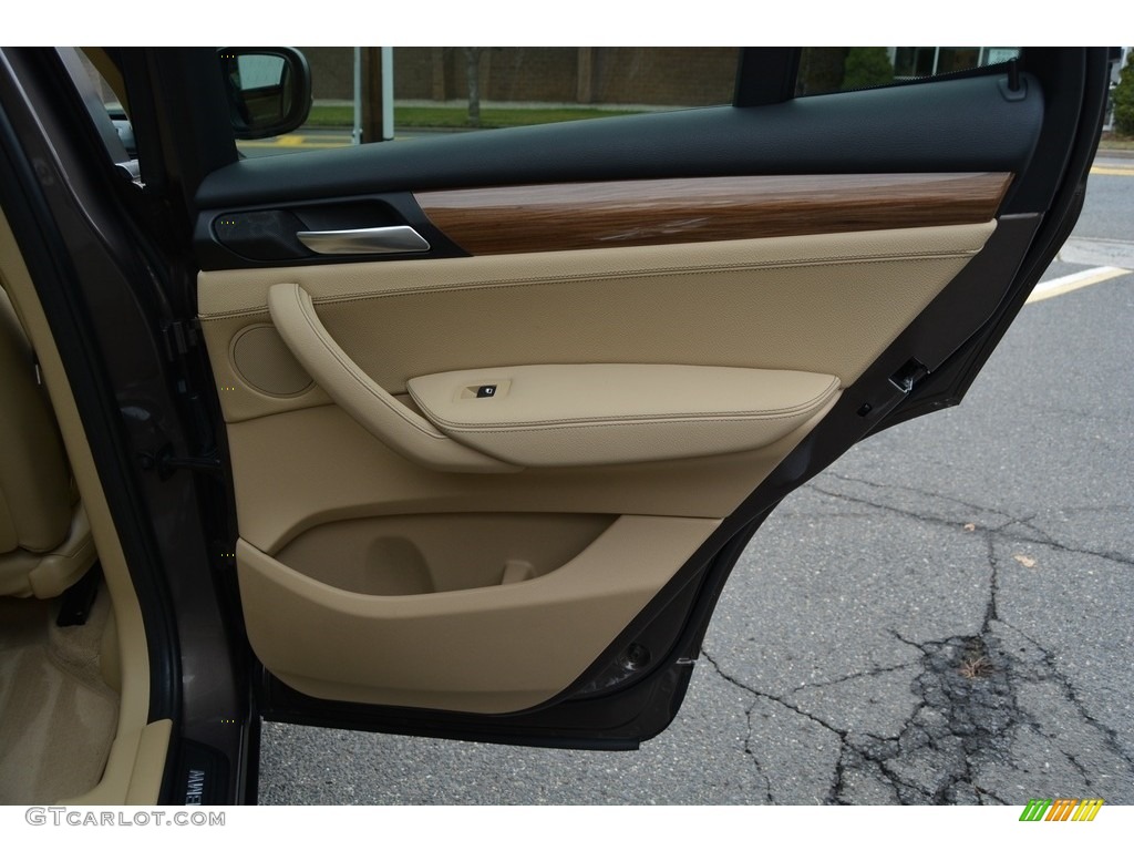 2014 X3 xDrive28i - Sparkling Bronze Metallic / Sand Beige photo #24