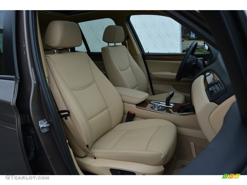 2014 X3 xDrive28i - Sparkling Bronze Metallic / Sand Beige photo #29