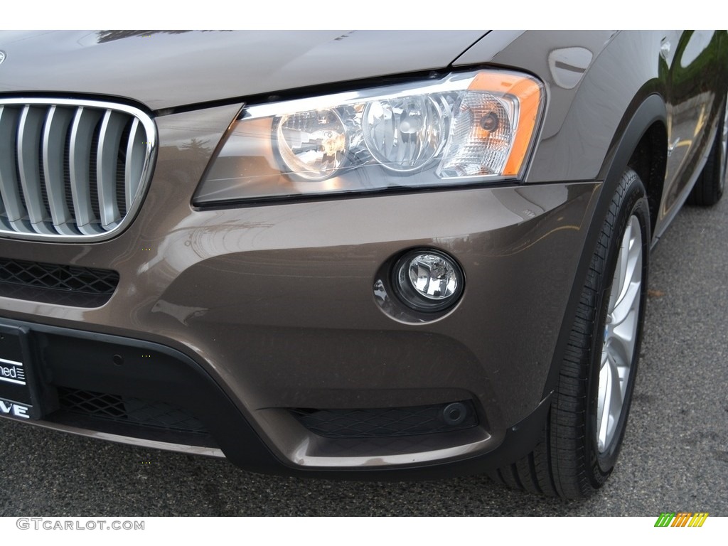 2014 X3 xDrive28i - Sparkling Bronze Metallic / Sand Beige photo #31