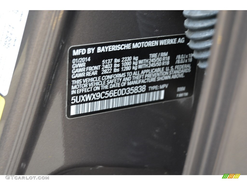 2014 X3 xDrive28i - Sparkling Bronze Metallic / Sand Beige photo #34