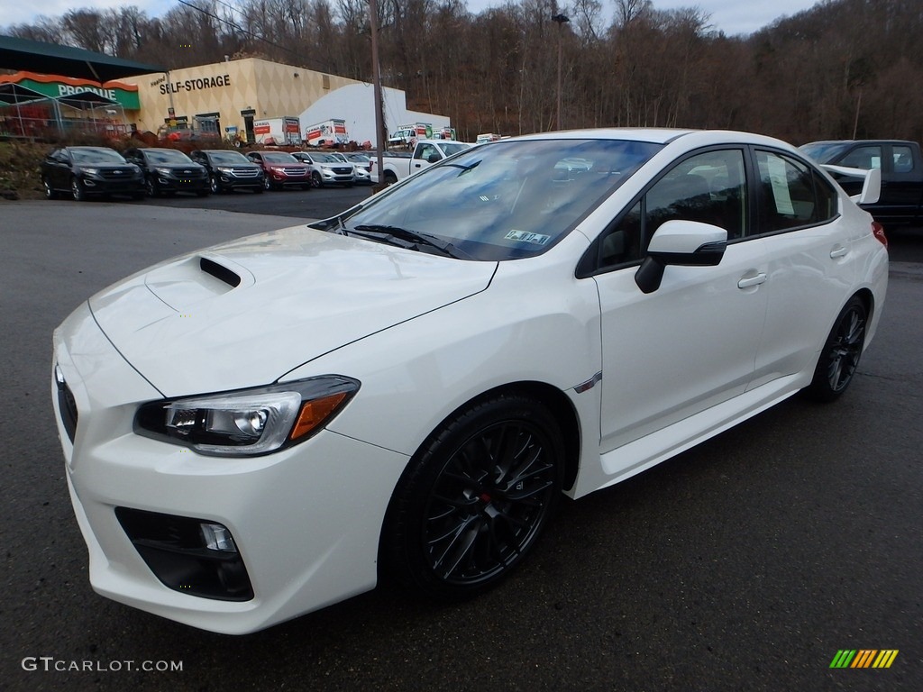 Crystal White Pearl 2016 Subaru WRX STI Exterior Photo #117824602