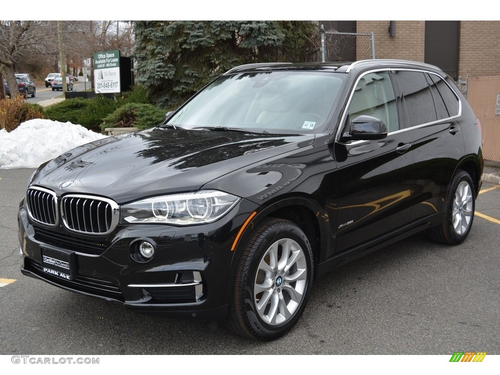 2014 X5 xDrive35i - Black Sapphire Metallic / Canberra Beige photo #6