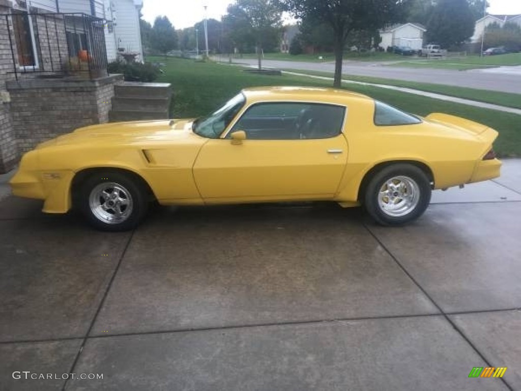 1980 Camaro Z28 Sport Coupe - Bright Yellow / Black photo #1