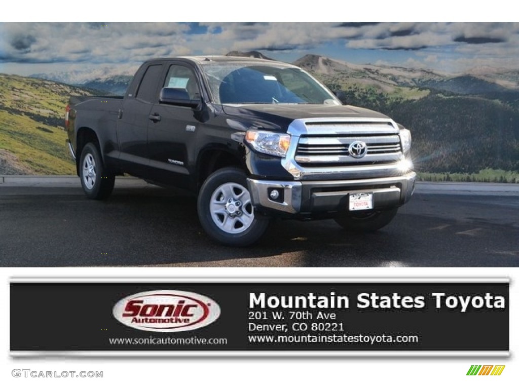 Midnight Black Metallic Toyota Tundra