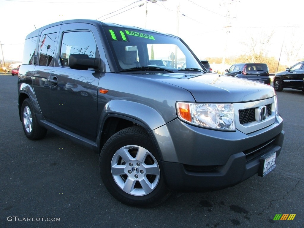 2011 Element EX - Polished Metal Metallic / Gray photo #1