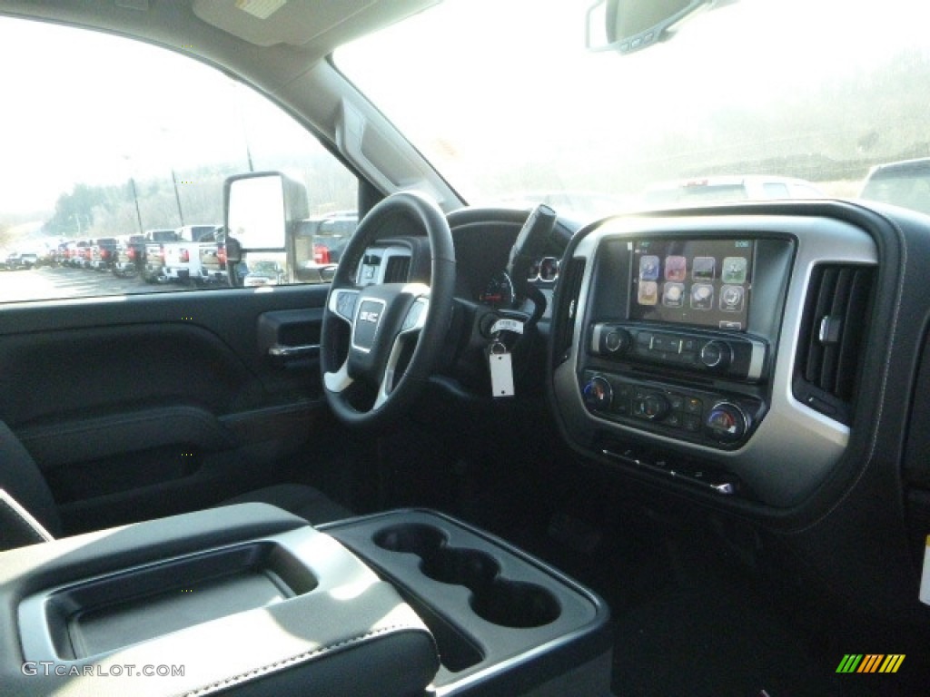 2017 Sierra 2500HD SLE Crew Cab 4x4 - Summit White / Jet Black photo #9