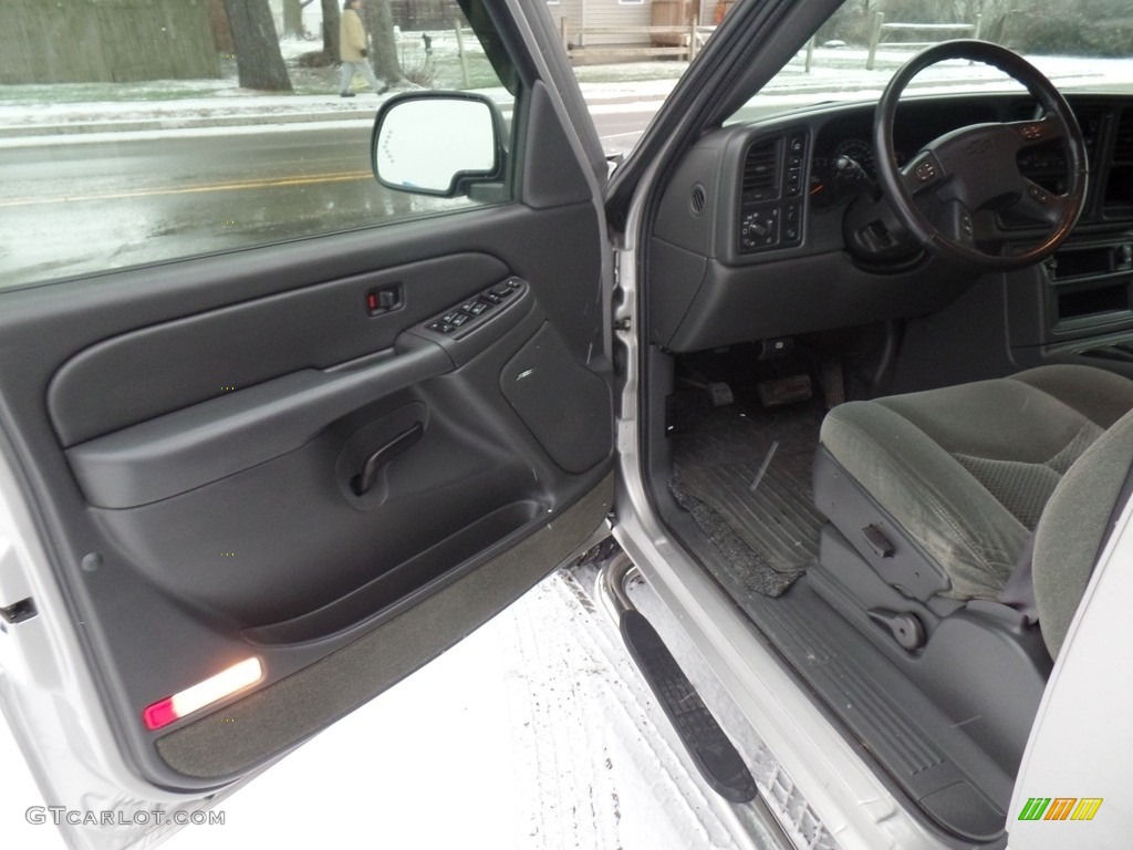 2005 Silverado 1500 Z71 Crew Cab 4x4 - Silver Birch Metallic / Dark Charcoal photo #15