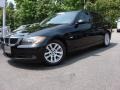 2006 Jet Black BMW 3 Series 325i Sedan  photo #2