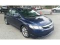 Atomic Blue Metallic 2009 Honda Civic EX Sedan
