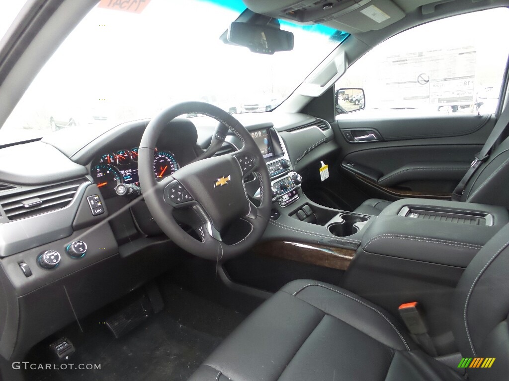 Jet Black Interior 2017 Chevrolet Tahoe LT 4WD Photo #117830627